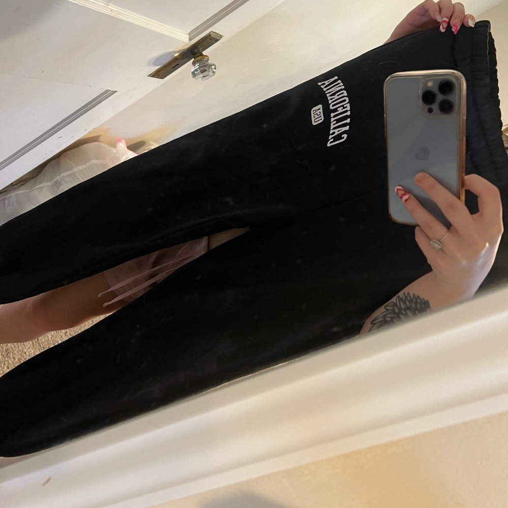 Black California sweatpants